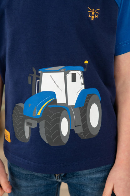 Lighthouse Mason Tee Shirt - Blue Tractor