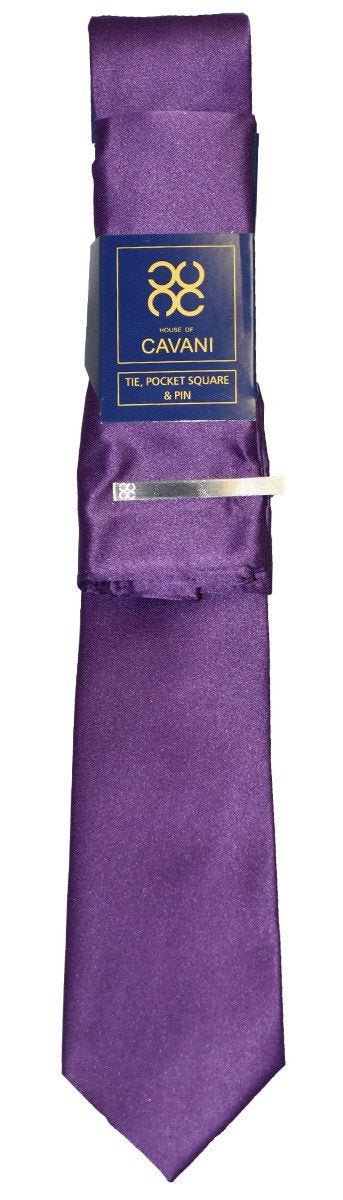HOUSE OF CAVANI TIE SETS (VARIOUS COLOURS)
