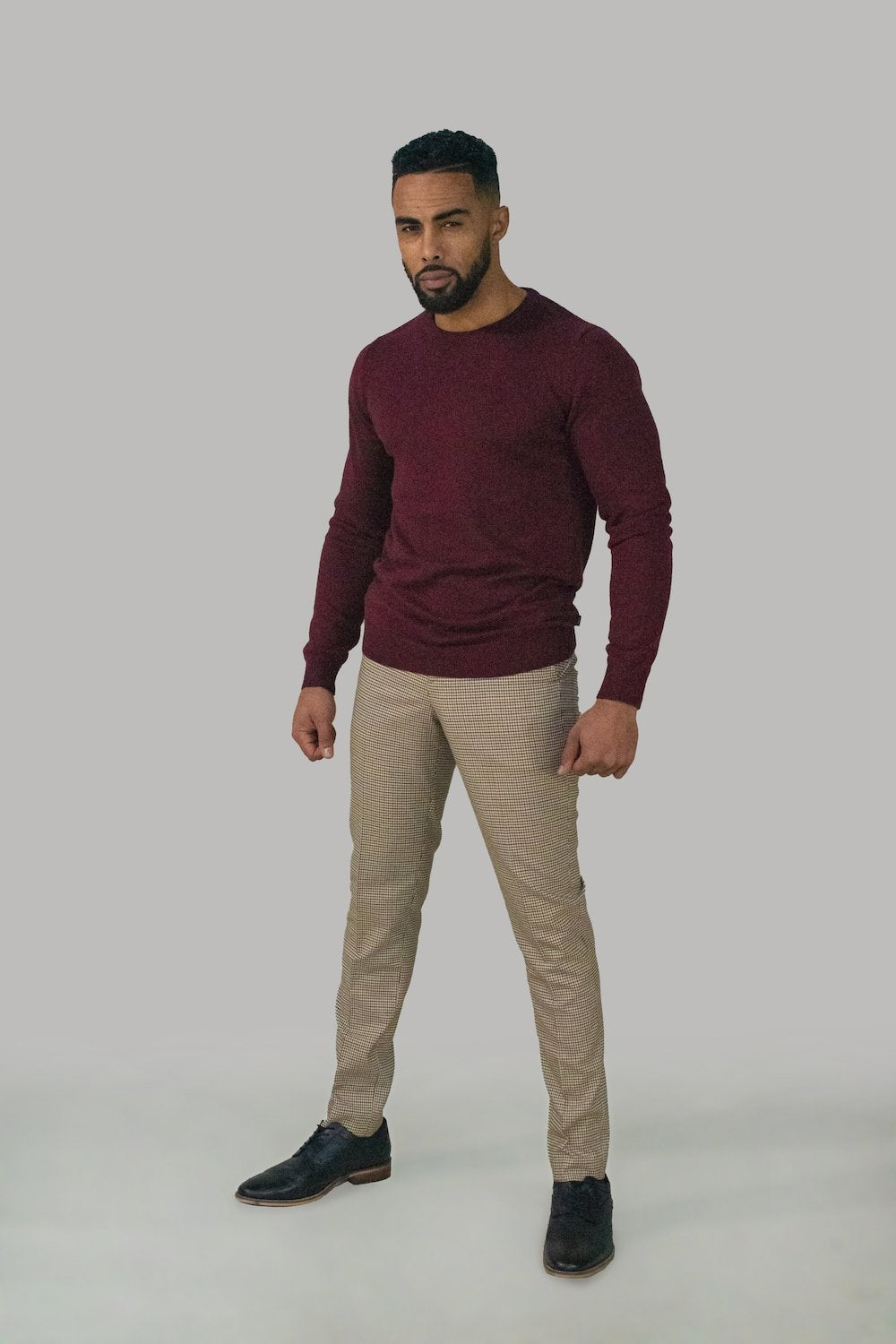 CAVANI WINE CREWNECK KNIT @ www.millscountrystore.com
