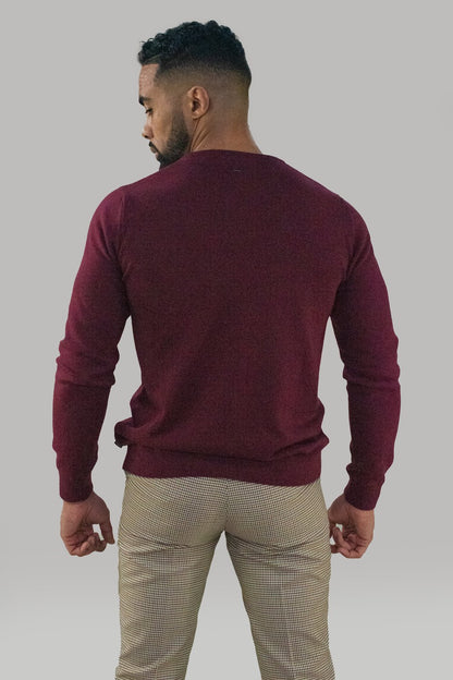 CAVANI WINE CREWNECK KNIT @ www.millscountrystore.com
