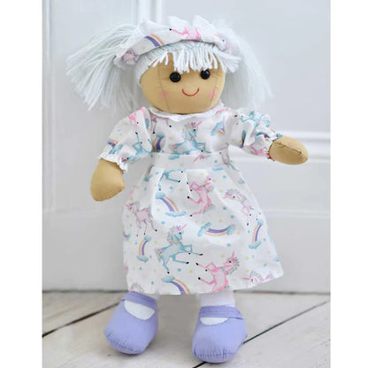 Powell Craft Unicorn Dress 40cm Rag Doll