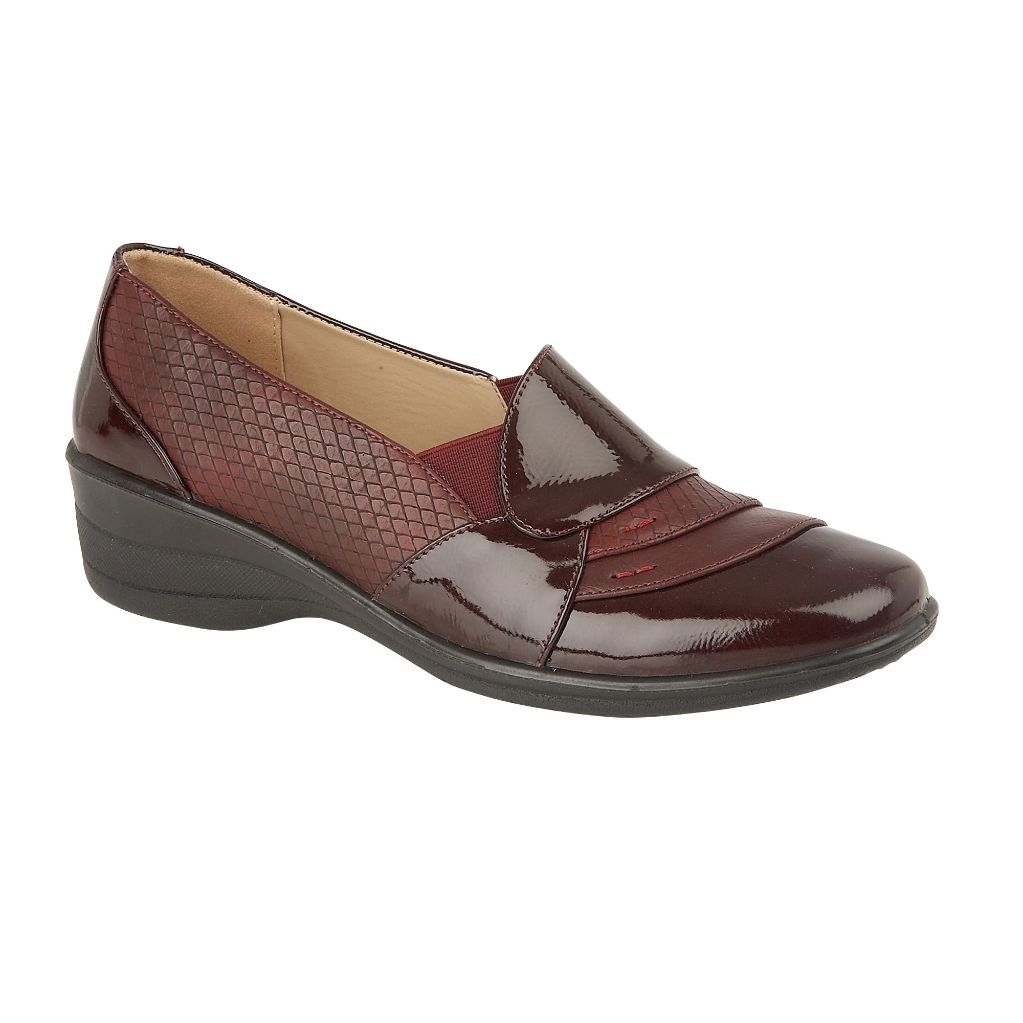 Ladies Rhona Burgundy