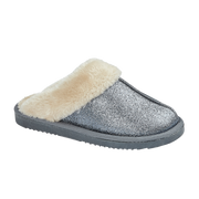 Ladies Sparkle Blue Mule