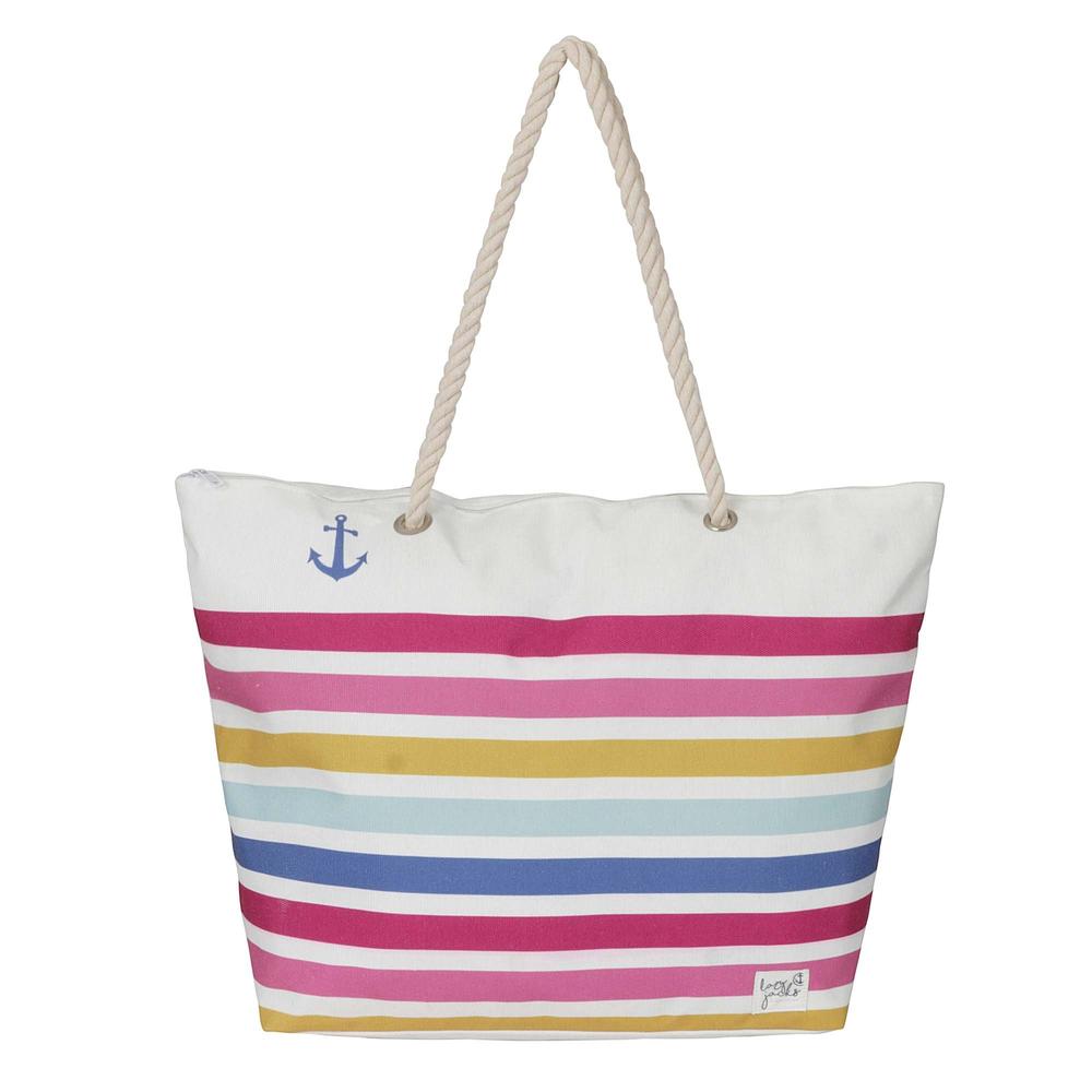 Lazy Jacks Multi Colour Beach Bag @ www.millscountrystore.com