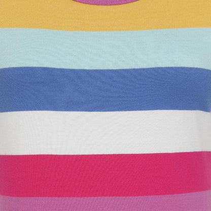 Lazy Jacks Ladies Long T-Shirt Dress In Multi Colour LJ150 @ www.millscountrystore.com