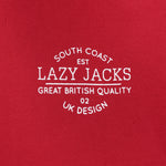 LAZY JACKS - Red Hooded Sweatshirt - LJ21