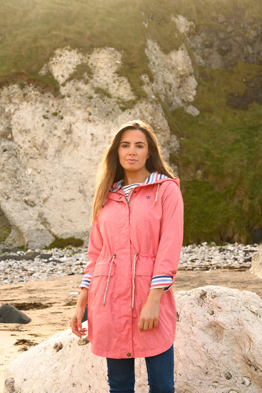 Lighthouse Ladies Alice Coat in Coral