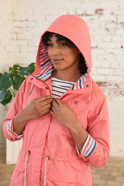 Lighthouse Ladies Alice Coat in Coral