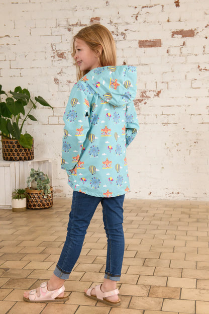 Lighthouse Girls Olivia Waterproof Coat - Carnival Print