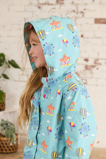 Lighthouse Girls Olivia Waterproof Coat - Carnival Print