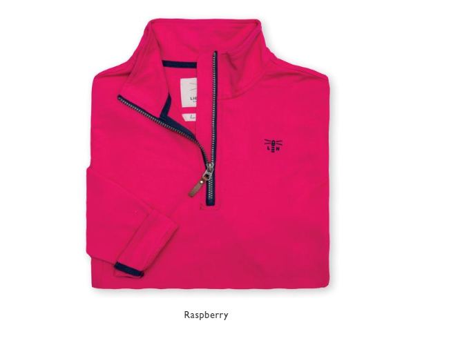 Lighthouse Shore Sweatshirt - Raspberry Pink