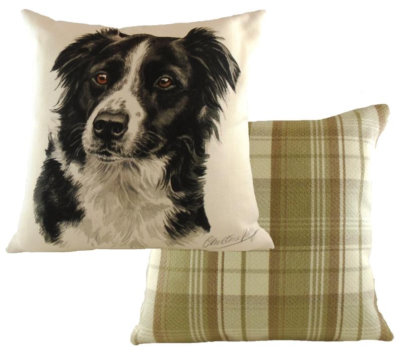 WAGGYDOGZ BORDER COLLIE CUSHION