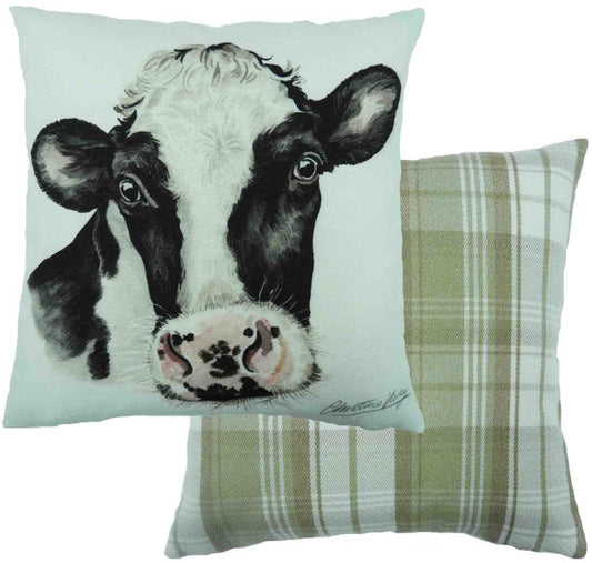 BOSTON WD FRIESIAN COW CUSHION