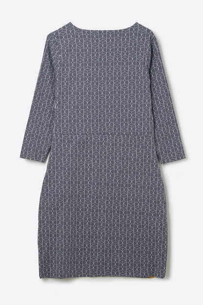 Lighthouse Ivy Dress - Urban Grey Geo Print