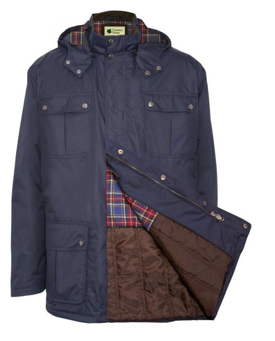 BALMORAL COUNTRY ESTATE WATERPROOF JACKET (NAVY)