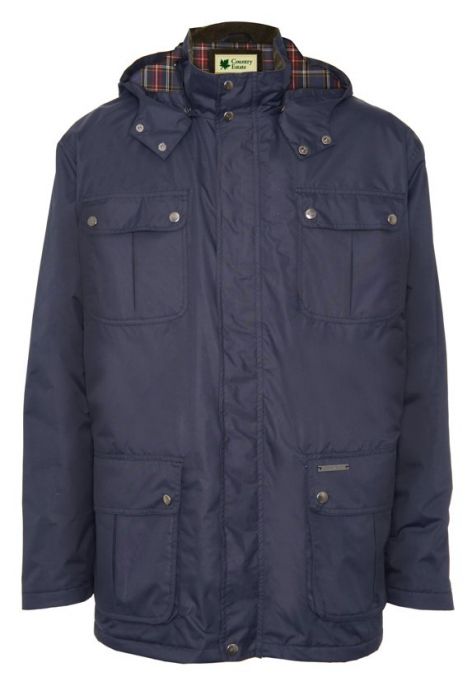 BALMORAL COUNTRY ESTATE WATERPROOF JACKET (NAVY)