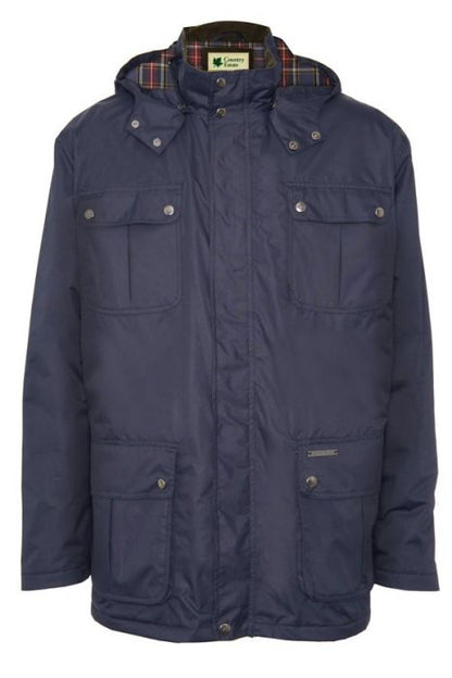 BALMORAL COUNTRY ESTATE WATERPROOF JACKET (NAVY)