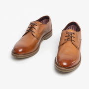 Base London Wayne in Burnished Tan Stylish Shoe