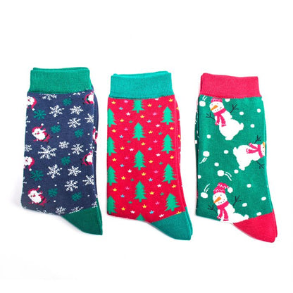 Mr Heron  Christmas Trees Socks Gift Box
