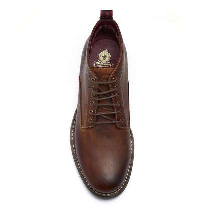 Base London Clifton Tan Pull Up Boot