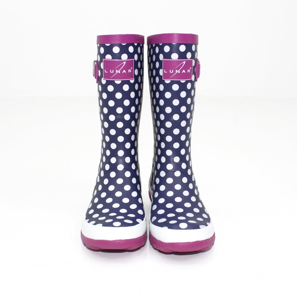 Lunar Kids Dotty Wellingtons