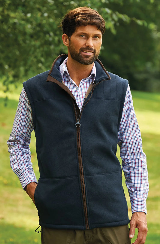 Portree Country Estate Navy Bodywarmer