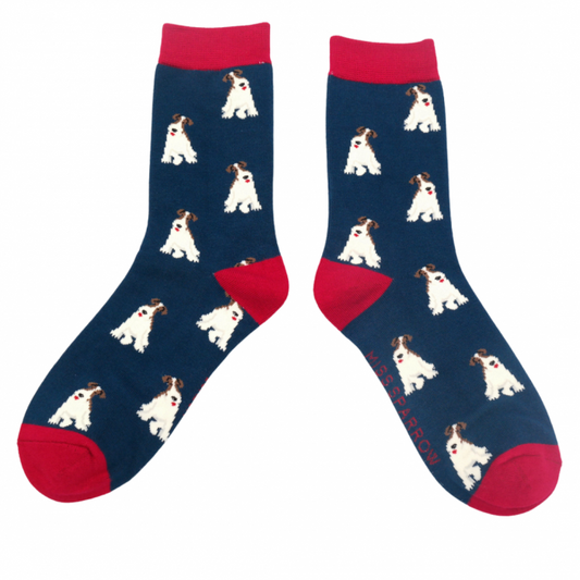 Miss Sparrow  Fox Terriers Navy