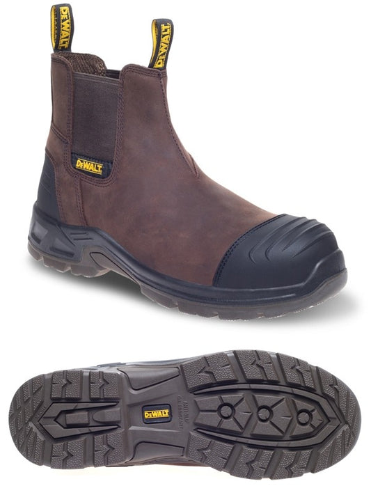 Dewalt Grafton Dealer Boot S3 Hro, Src in Brown Finish