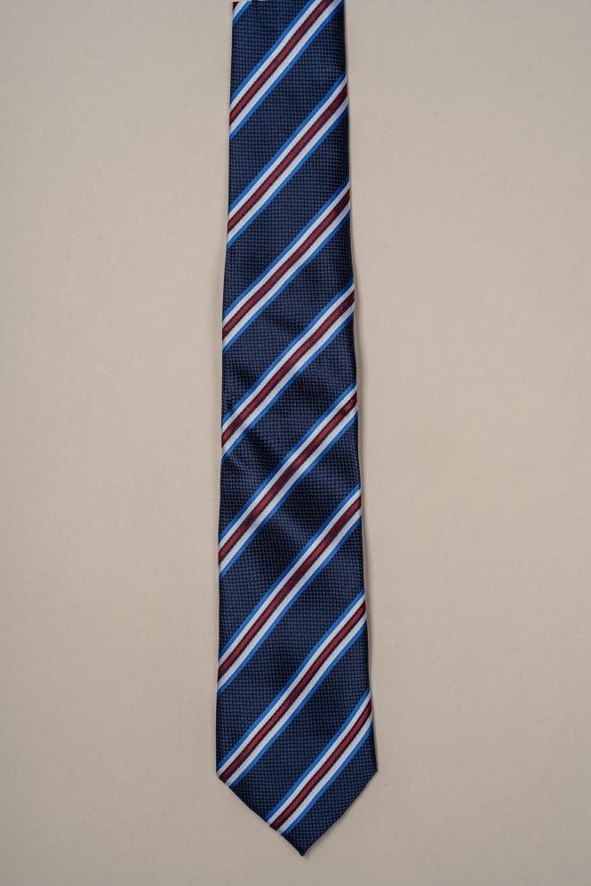Cavani 801 Blue Tie Set