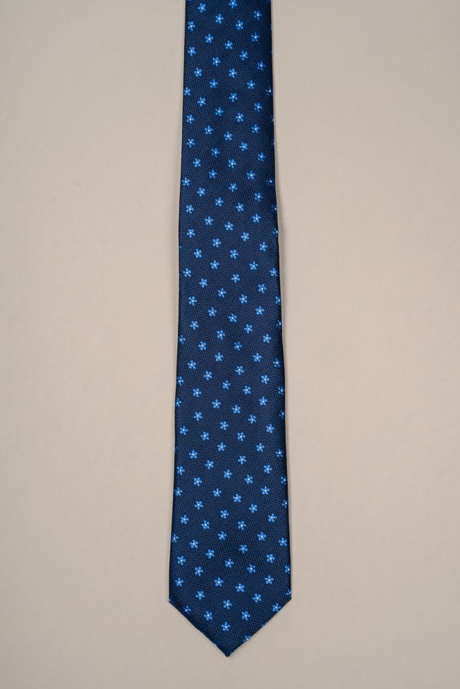 Cavani 807 Navy Tie Set