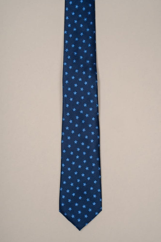 Cavani 807 Navy Tie Set