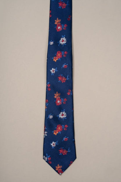 Cavani 809 Navy Tie Set