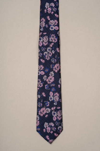 Cavani 810 Navy Tie Set