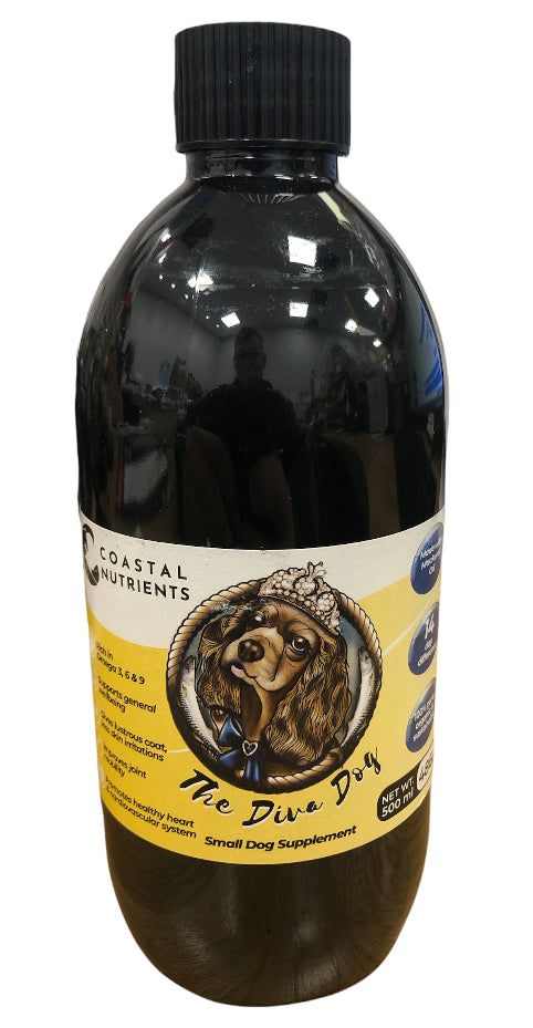 Coastal Nutrients - The Diva Dog  - Small Dog Supplement Oil