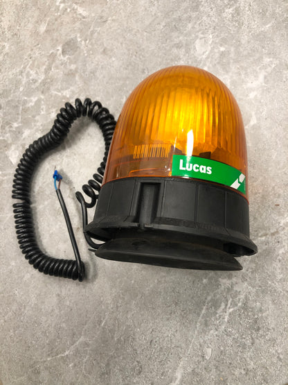 Lucas LBB260K Rotating Beacon Lamp feu Tournant 12/24V Magentic Amber @ millscountrystore.com
