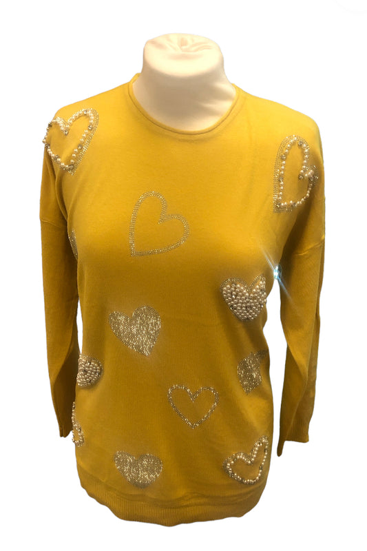 Crown de Louise  Casual Stretchy Super Soft Jumper UK  One SIZE 10 - 16