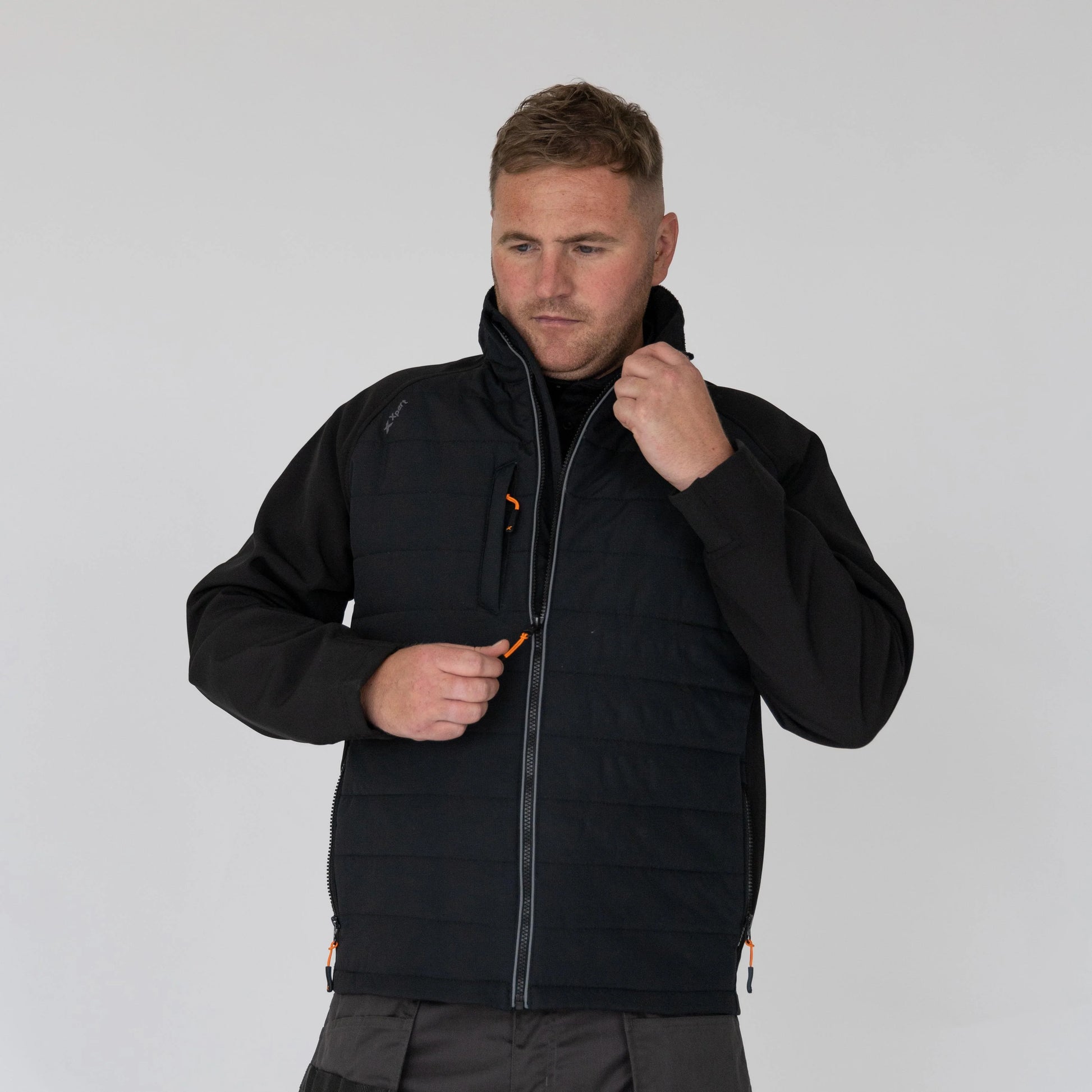 Insulated sales hybrid jacket
