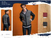 Surfcar Sweater Crewneck Navy Blue Stripe KNG Zip  - 202510