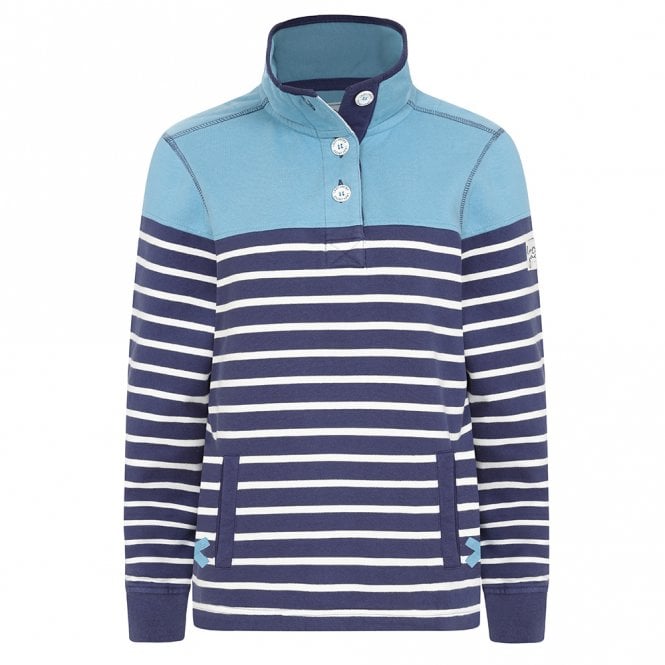 Lazy Jacks Ladies 1/4 button sweatshirt - LJ6
