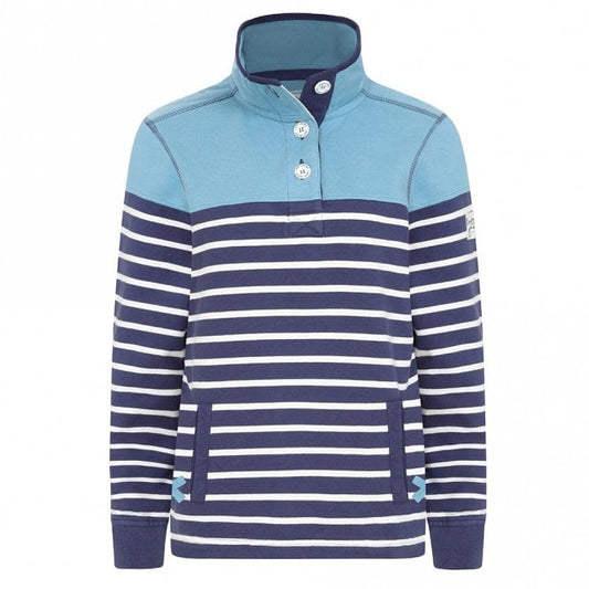 Lazy Jacks Ladies 1/4 button sweatshirt - LJ6