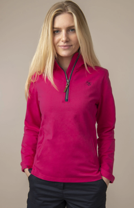 Lighthouse Shore Sweatshirt - Raspberry Pink