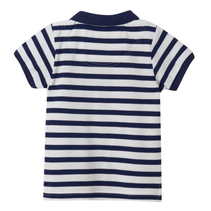 Boys Pier Eclipse Striped Polo Shirt