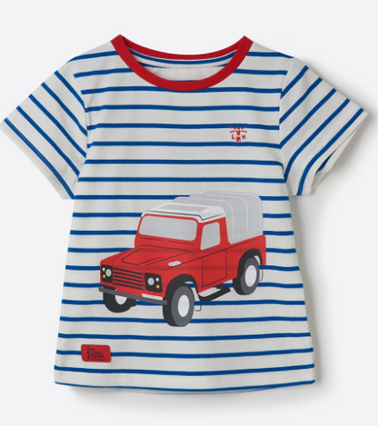 Lighthouse Boys Mason Short Sleeve Tee Shirt Landrover