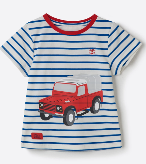 Lighthouse Boys Mason Short Sleeve Tee Shirt Landrover