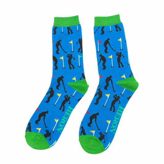 Mr Heron  Golfers Blue