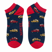 Mr Heron  Ankle Jeep Socks Navy