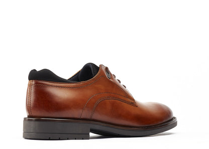 Base London Osprey Burnished Tan Derby Shoe