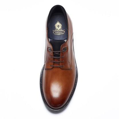 Base London Osprey Burnished Tan Derby Shoe