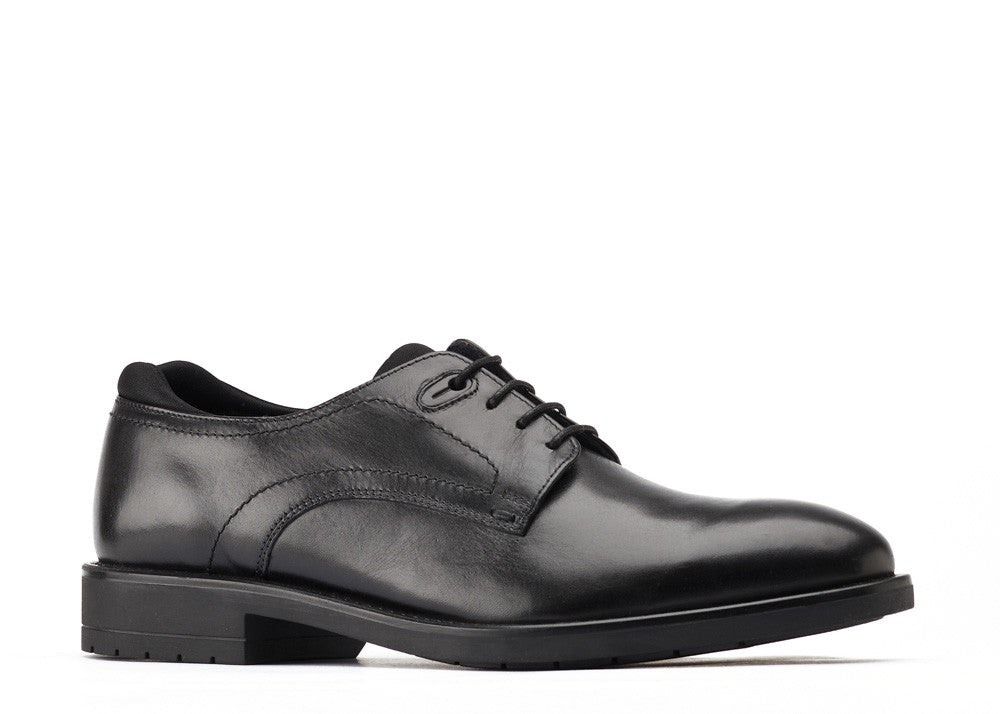 Base London Osprey Black Derby Shoe