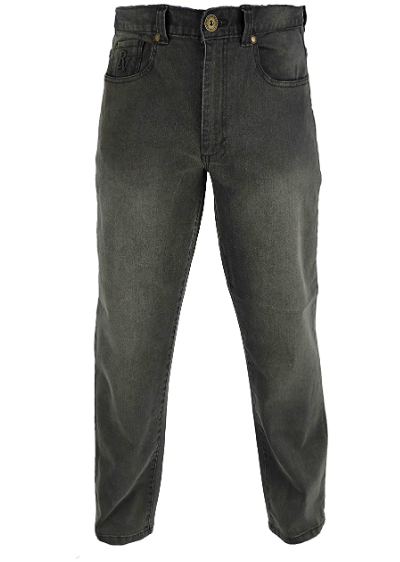 Raphael Valencino Grey Basic Jeans Comfortable Stretch